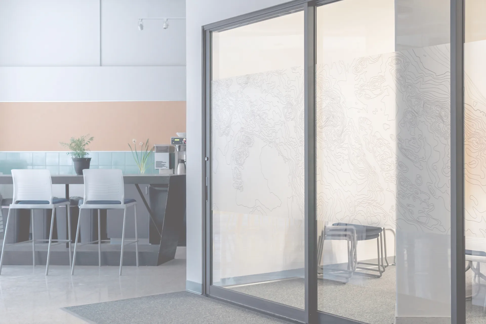 Interior glass and mirror work in a modern Lower Mainland home