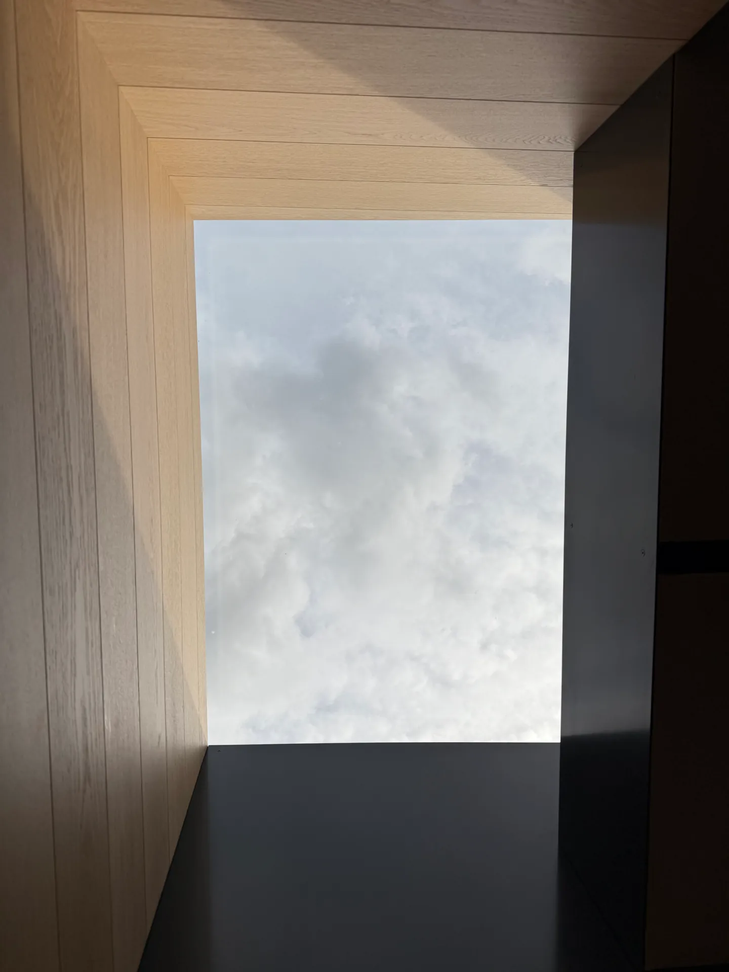 Walk-on structural glass skylight in a modern Vancouver home