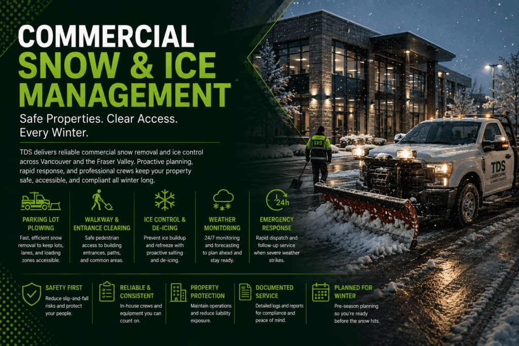commercial snow removal vancouver